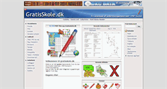 Desktop Screenshot of gratisskole.dk